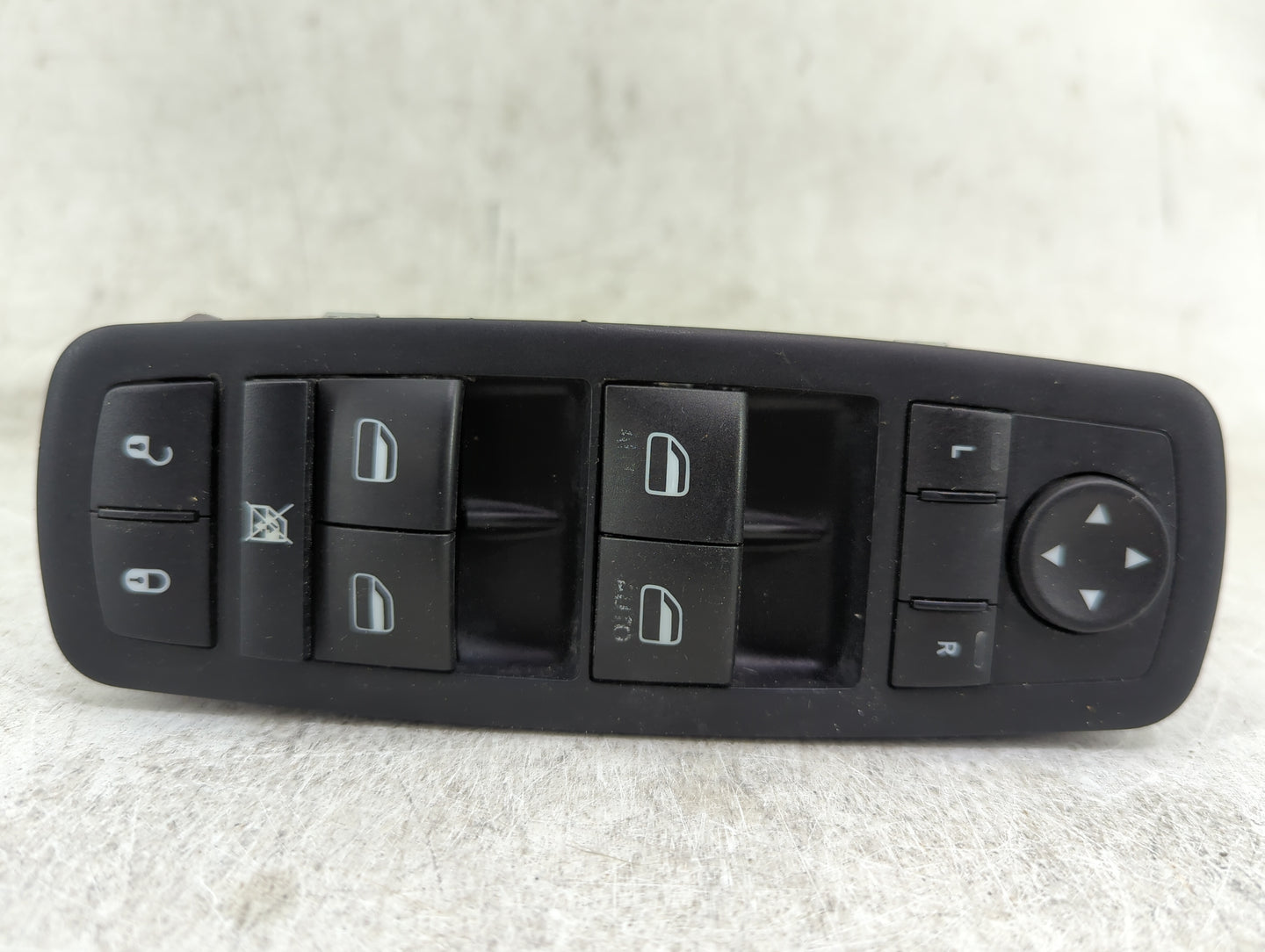 2015-2019 Dodge Charger Master Power Window Switch Replacement Driver Side Left P/N:68262253AA Fits OEM Used Auto Parts - Oe