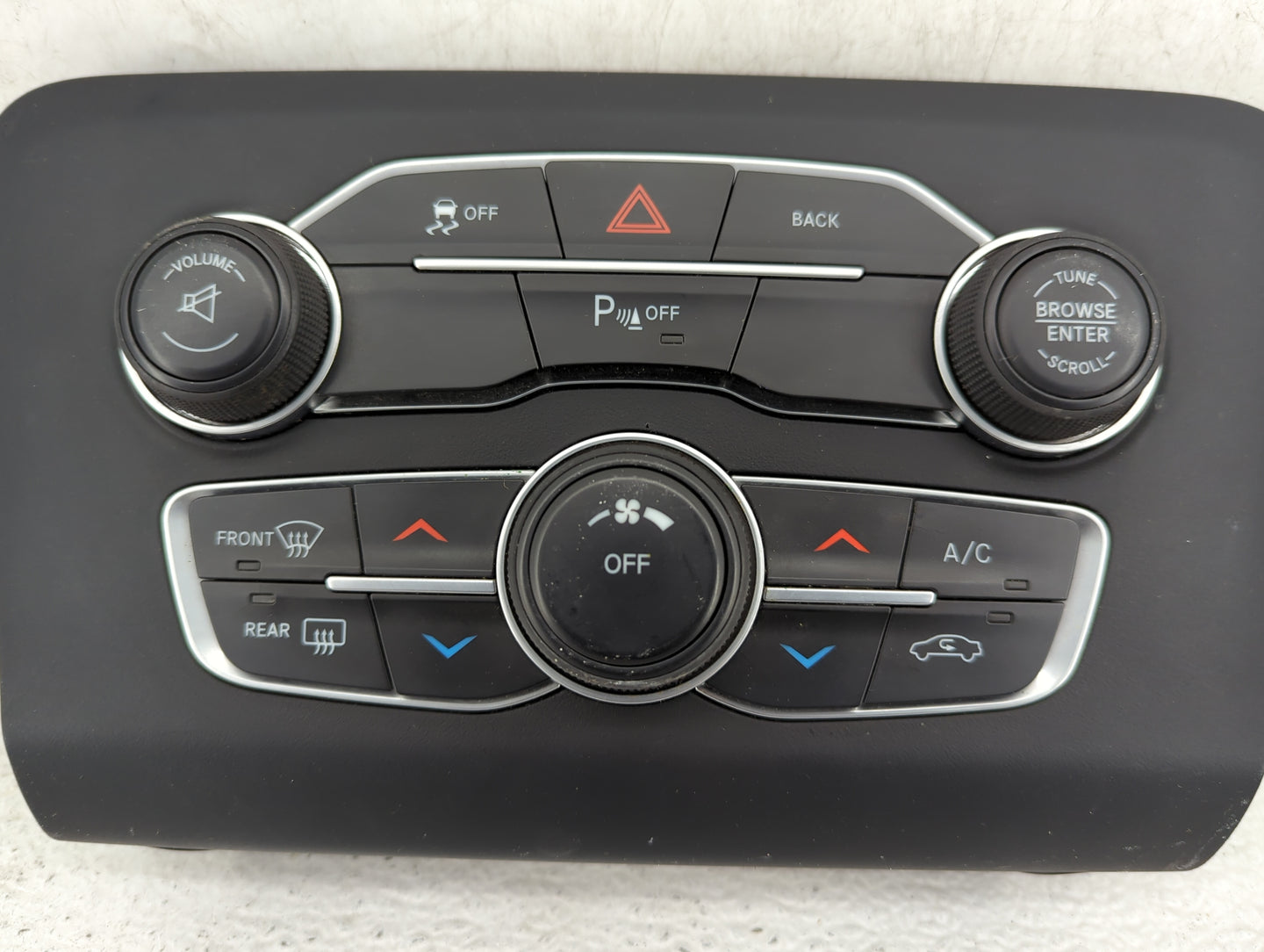 2015-2016 Dodge Charger Climate Control Module Temperature AC/Heater Replacement Fits Fits 2015 2016 OEM Used Auto Parts - O