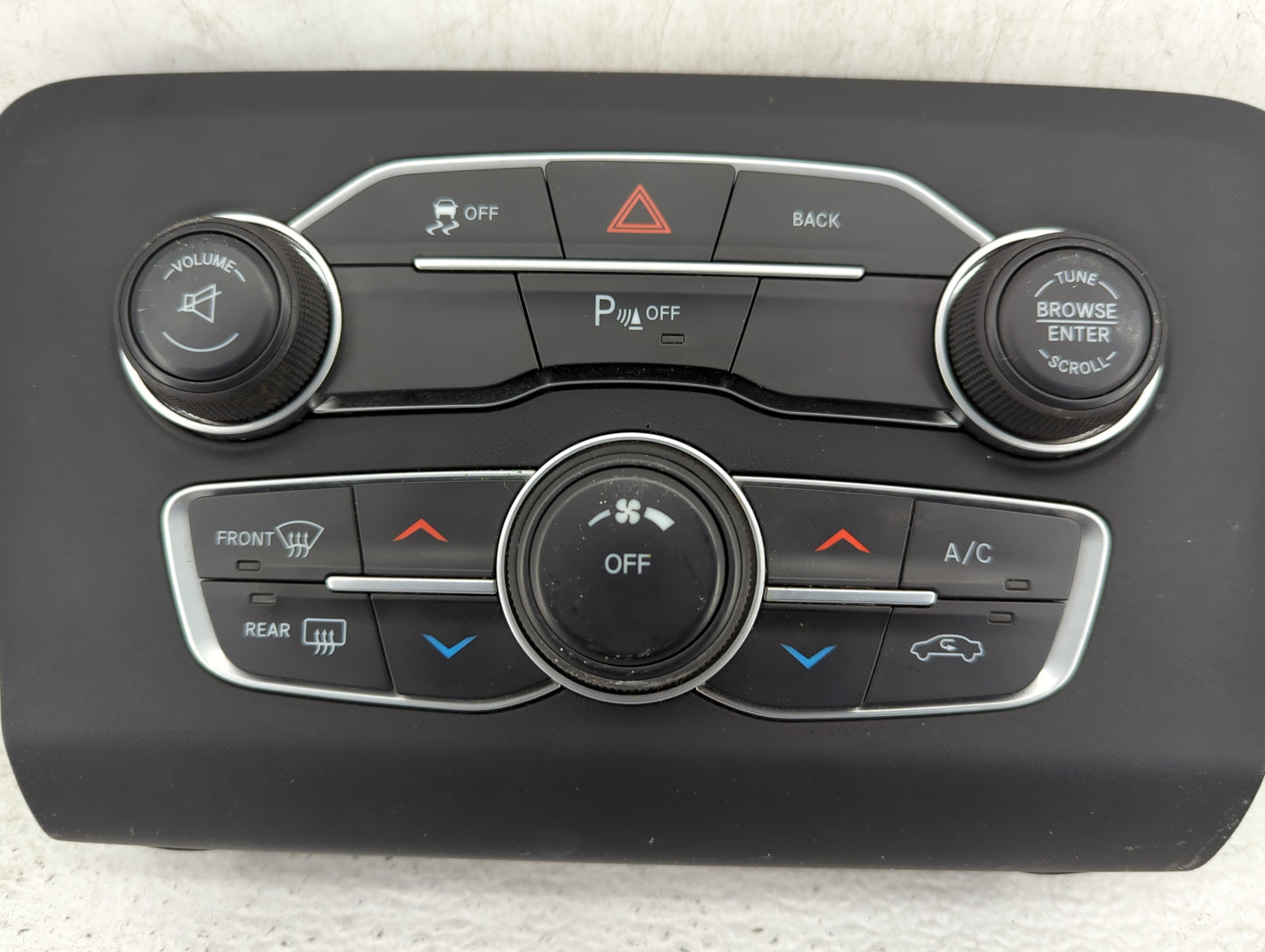 2015-2016 Dodge Charger Climate Control Module Temperature AC/Heater Replacement Fits Fits 2015 2016 OEM Used Auto Parts - O