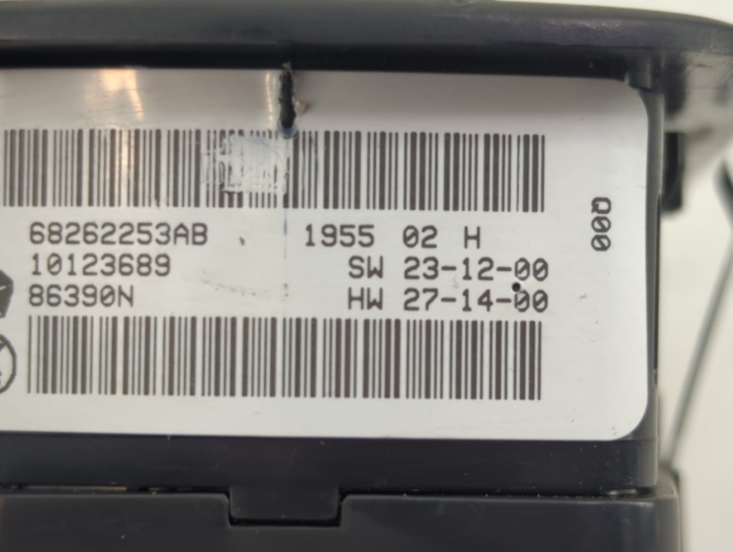 2015-2019 Dodge Charger Master Power Window Switch Replacement Driver Side Left P/N:68262253AB 10123689 Fits OEM Used Auto P