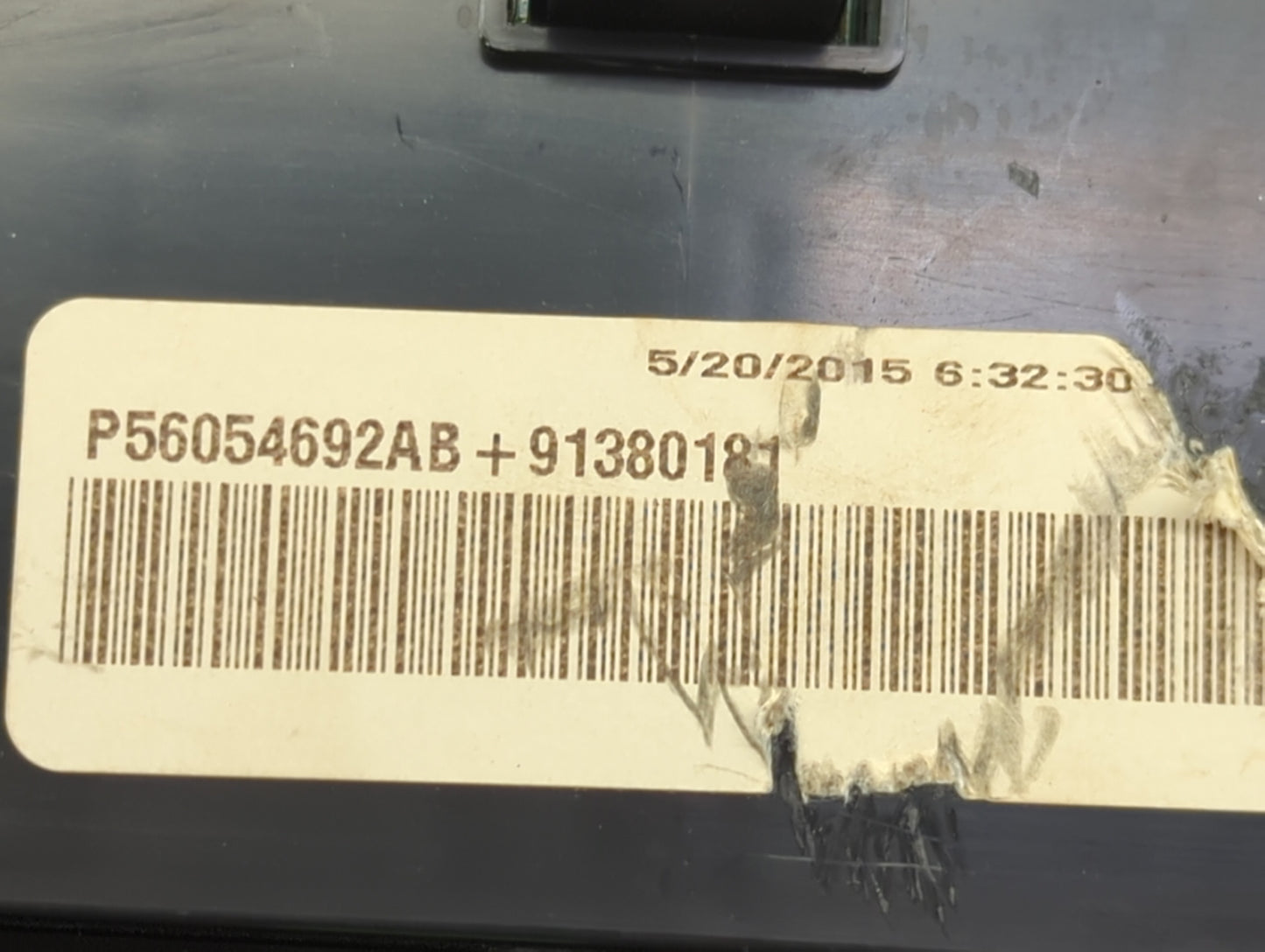 2015-2016 Dodge Charger Climate Control Module Temperature AC/Heater Replacement P/N:P56054692AB Fits Fits 2015 2016 OEM Use