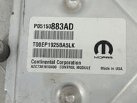 2015 Dodge Charger PCM Engine Control Computer ECU ECM PCU OEM P/N:P05150883AD P68230316AE, T00EP1925BA5LK, A2C7391610400 Fi