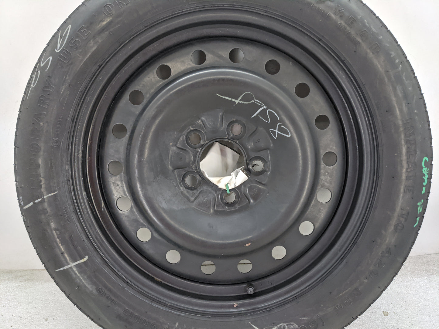 2006-2022 Dodge Charger Spare Donut Tire Wheel Rim Oem 1461505 - Oemusedautoparts1.com