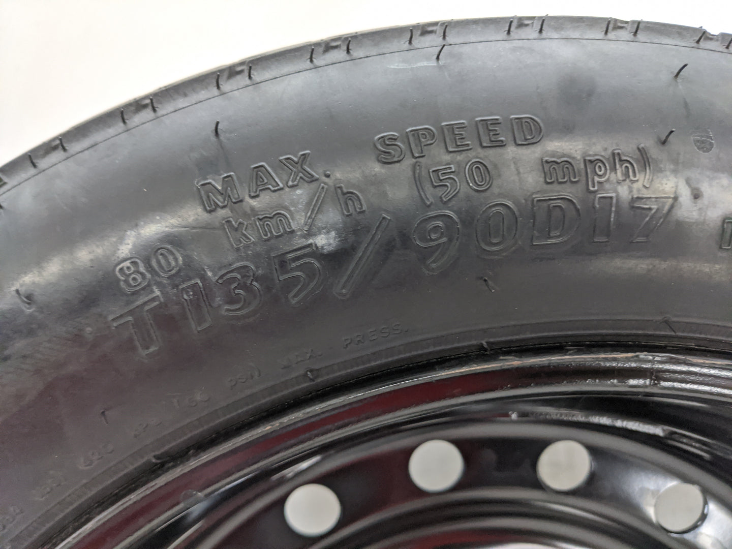 2006-2022 Dodge Charger Spare Donut Tire Wheel Rim Oem 1461505 - Oemusedautoparts1.com