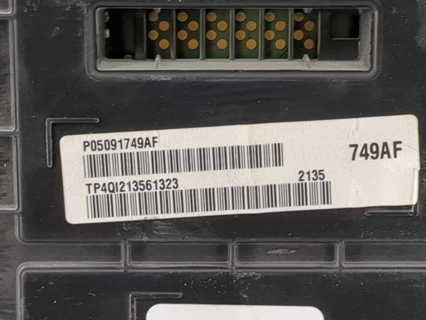 2015 Dodge Charger Instrument Cluster Speedometer Gauges P/N:P05091749AF Miles: Fits OEM Used Auto Parts - Oemusedautoparts1