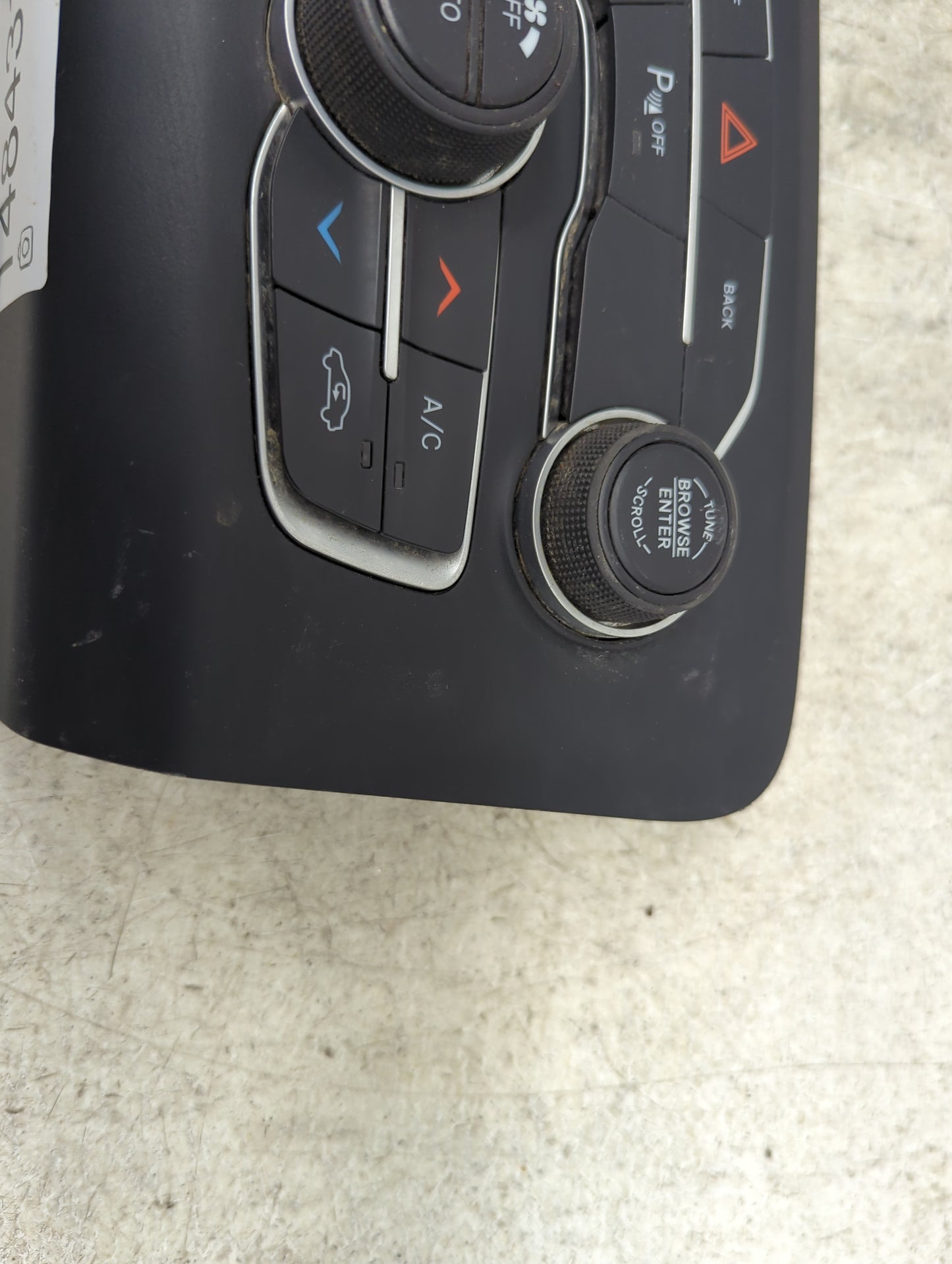 2015-2016 Dodge Charger Climate Control Module Temperature AC/Heater Replacement P/N:P56054691AB Fits Fits 2015 2016 OEM Use
