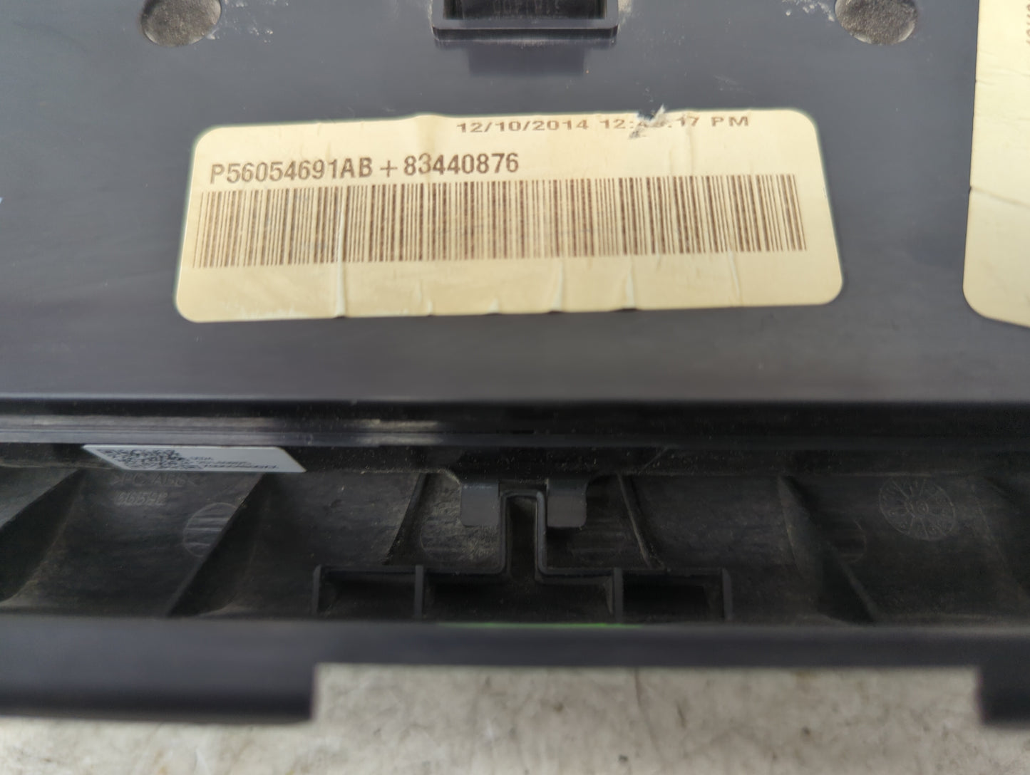 2015-2016 Dodge Charger Climate Control Module Temperature AC/Heater Replacement P/N:P56054691AB Fits Fits 2015 2016 OEM Use
