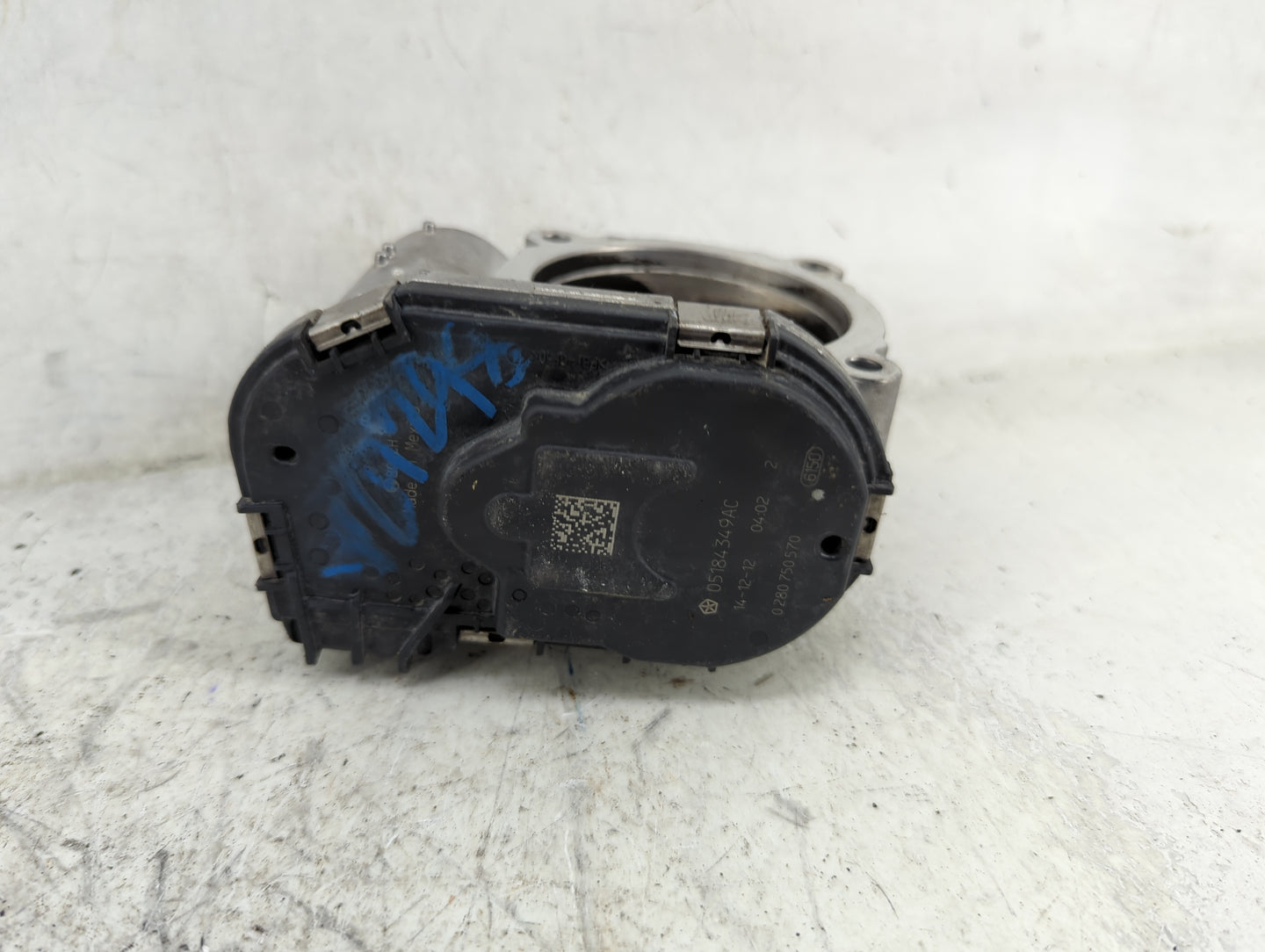 2011-2022 Dodge Charger Throttle Body P/N:05184349AC 0280750570 Fits OEM Used Auto Parts - Oemusedautoparts1.com