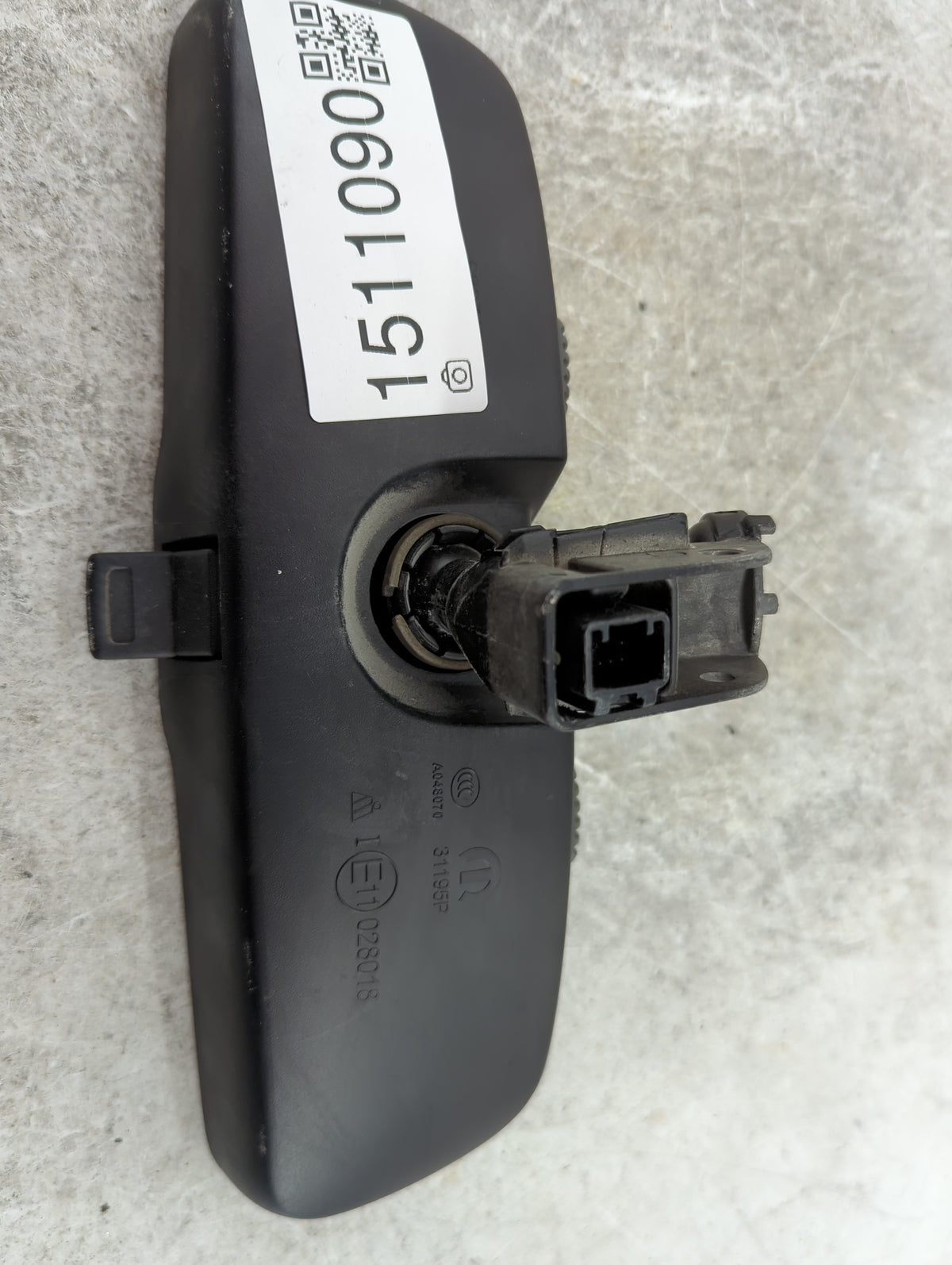 2015-2016 Dodge Charger Interior Rear View Mirror Replacement OEM P/N:E11 028018 A048070, 31195P Fits Fits 2015 2016 OEM Use