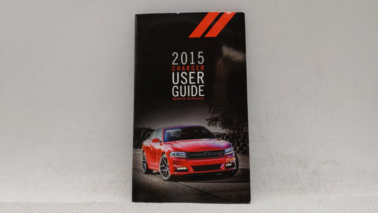 2015 Dodge Charger Owners Manual Book Guide OEM Used Auto Parts - Oemusedautoparts1.com