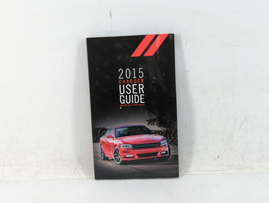 2015 Dodge Charger Owners Manual Book Guide OEM Used Auto Parts