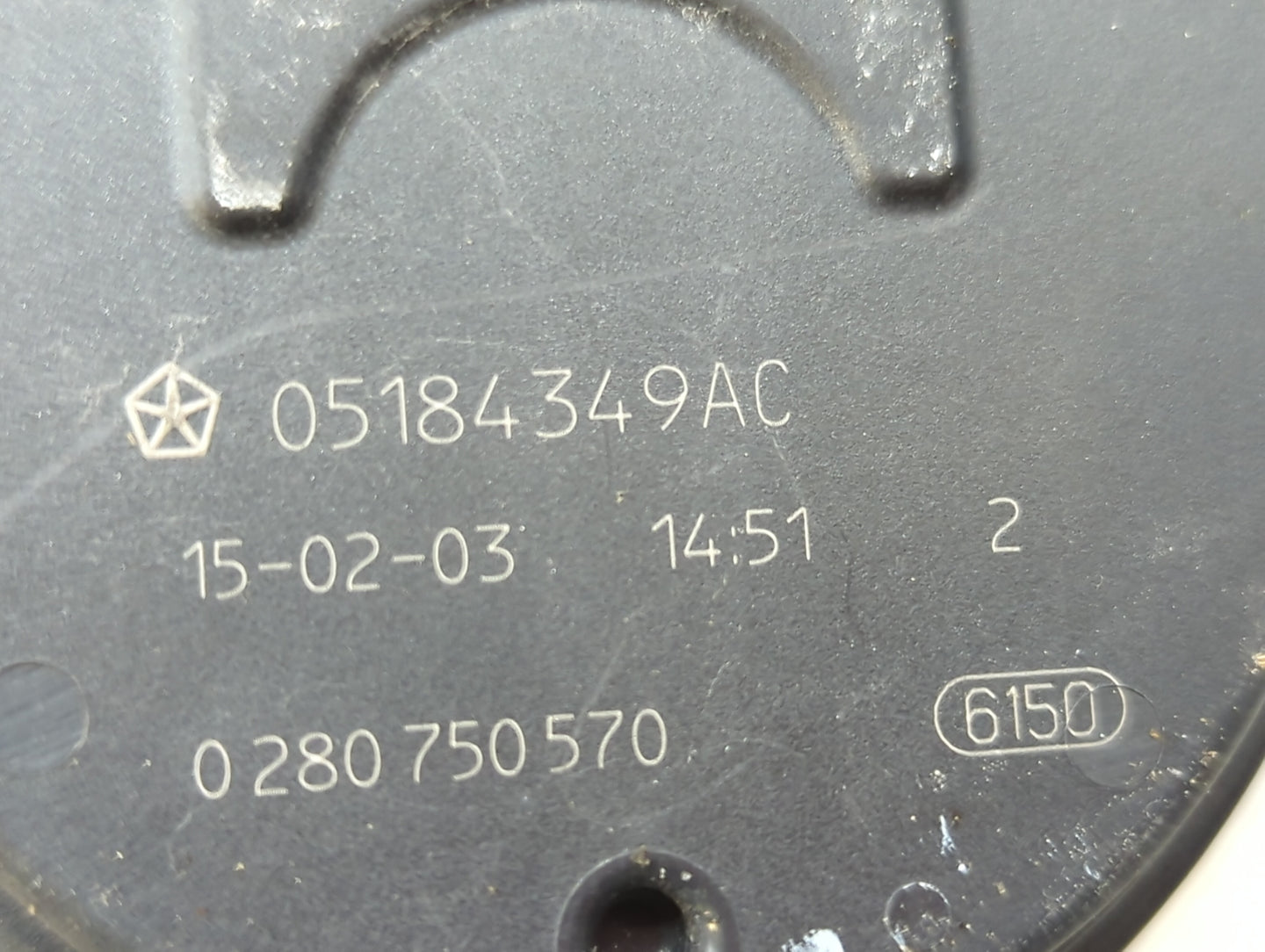 2011-2022 Dodge Charger Throttle Body P/N:05184349AC 05184349AF Fits OEM Used Auto Parts - Oemusedautoparts1.com