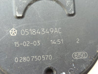 2011-2022 Dodge Charger Throttle Body P/N:05184349AC 05184349AF Fits OEM Used Auto Parts - Oemusedautoparts1.com