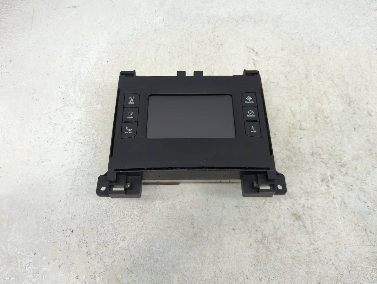 2015 Dodge Charger Information Radio Display Screen 5031039 - Oemusedautoparts1.com