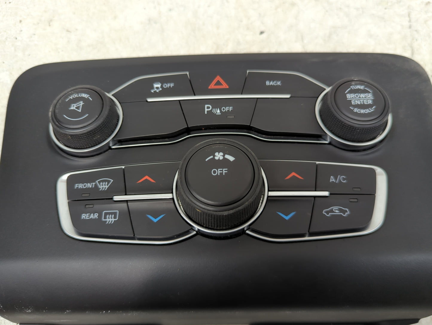 2015-2016 Dodge Charger Climate Control Module Temperature AC/Heater Replacement P/N:P56054674AB 92221240 Fits Fits 2015 201