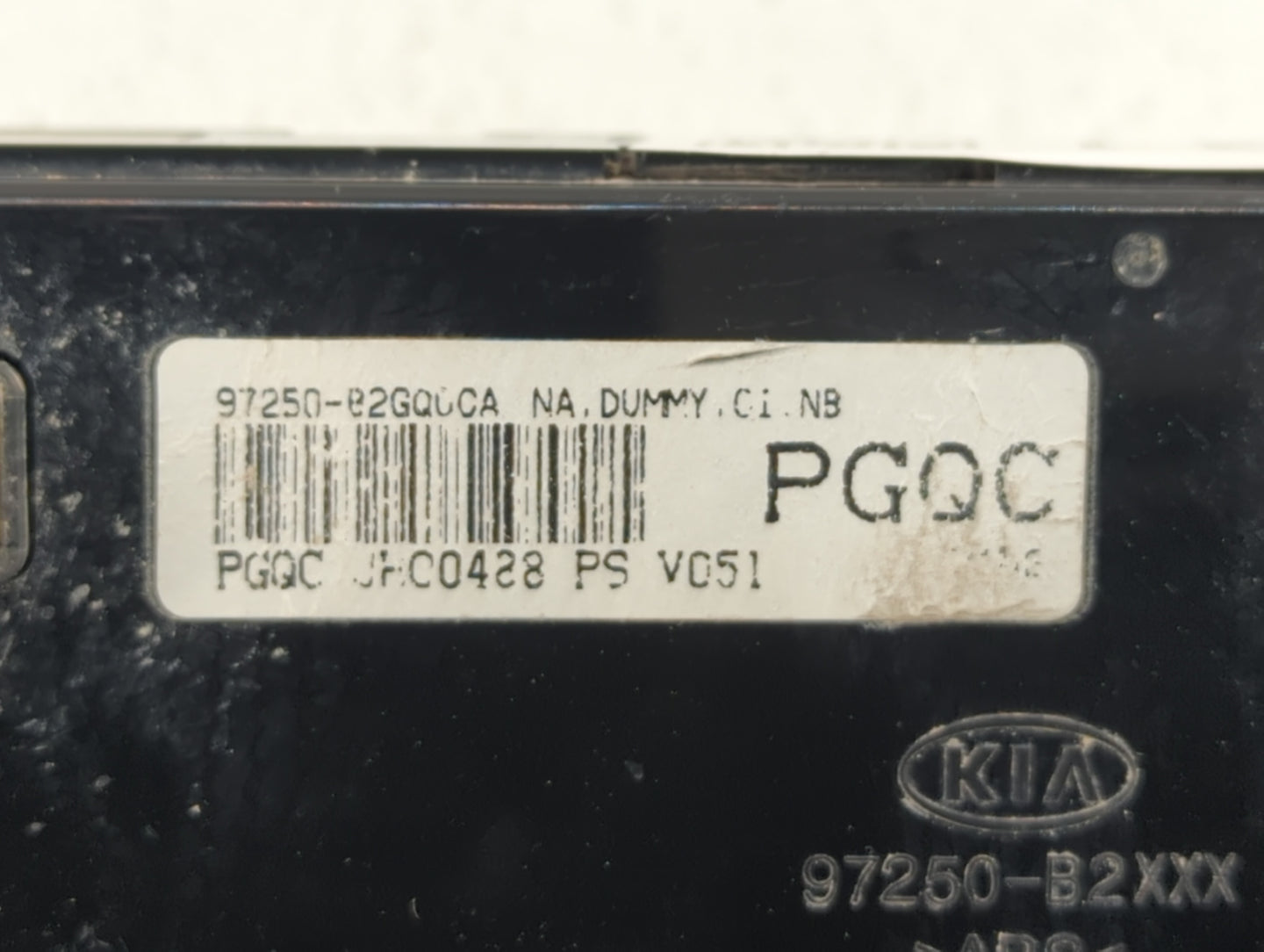 2015-2016 Dodge Charger Climate Control Module Temperature AC/Heater Replacement P/N:97250 Fits Fits 2015 2016 OEM Used Auto