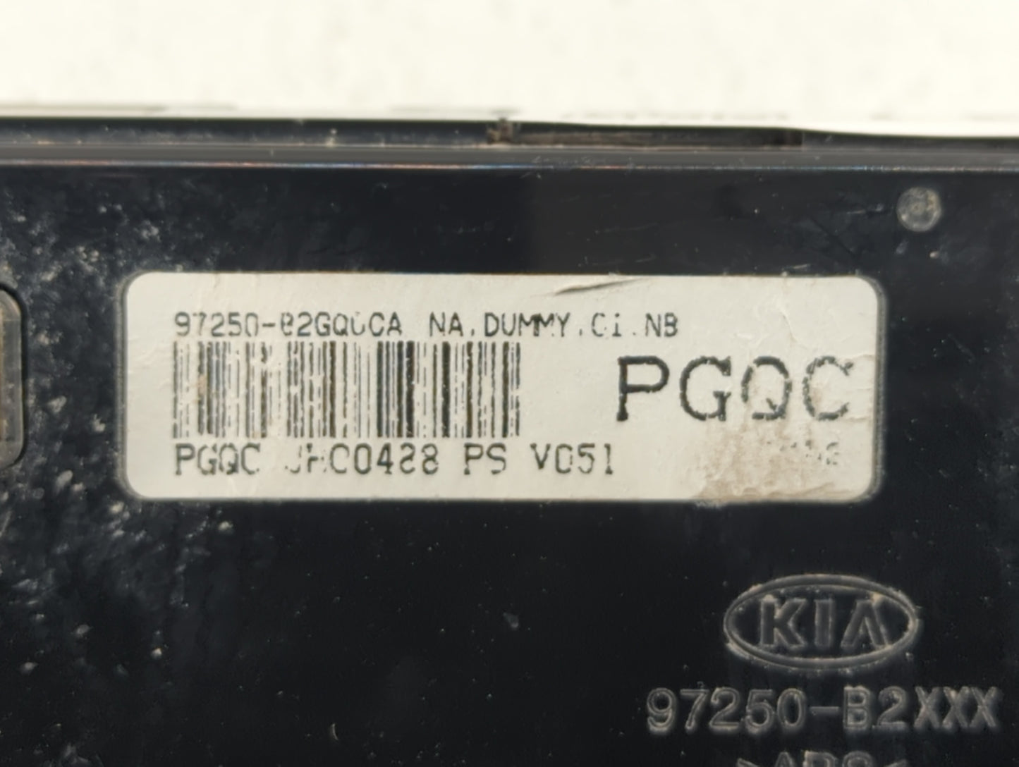 2015-2016 Dodge Charger Climate Control Module Temperature AC/Heater Replacement P/N:97250 Fits Fits 2015 2016 OEM Used Auto