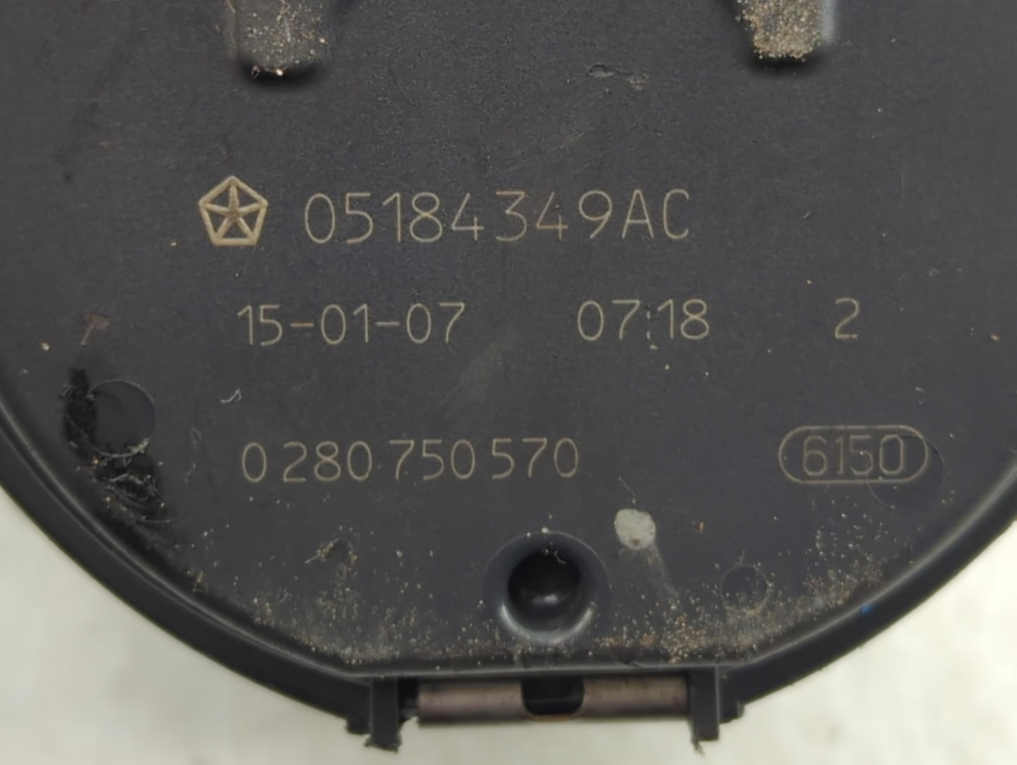 2011-2022 Dodge Charger Throttle Body P/N:0 280 750 570 05184 349AC Fits OEM Used Auto Parts - Oemusedautoparts1.com