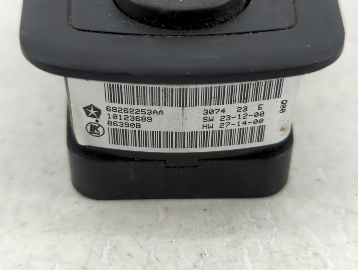 2015-2019 Dodge Charger Master Power Window Switch Replacement Driver Side Left P/N:68262253AA Fits OEM Used Auto Parts - Oe
