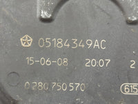2011-2022 Dodge Charger Throttle Body P/N:0 28- 750 570 05184349AC Fits OEM Used Auto Parts - Oemusedautoparts1.com