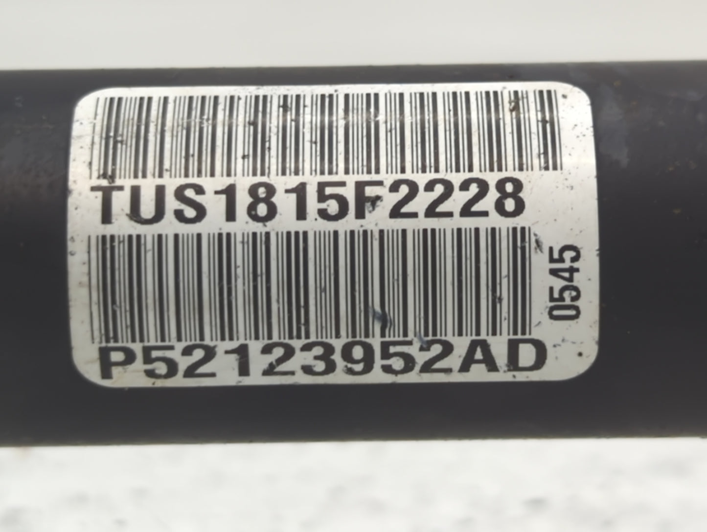2015-2017 Dodge Charger Axle Shaft Front Driver Cv C/v - Oemusedautoparts1.com