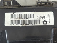 2015-2016 Dodge Charger Fusebox Fuse Box Panel Relay Module P/N:729AC P68213729AC Fits Fits 2015 2016 OEM Used Auto Parts - 