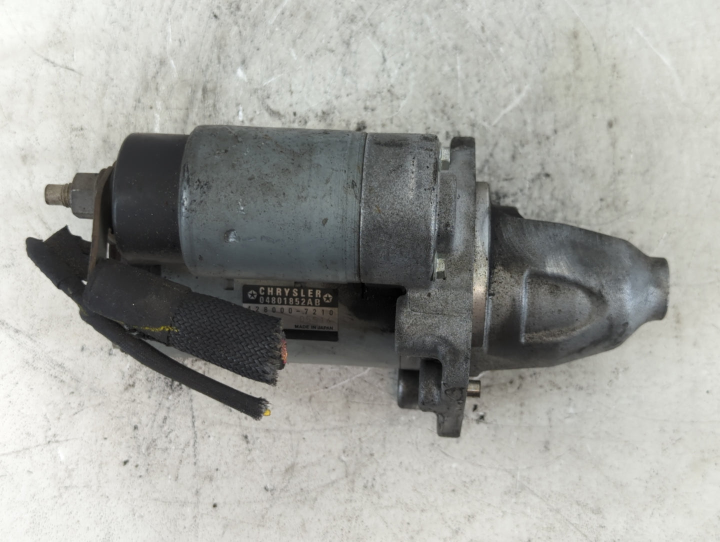 2011-2016 Dodge Charger Car Starter Motor Solenoid OEM P/N:428000-7210 04801852AB Fits Fits 2011 2012 2013 2014 2015 2016 OE