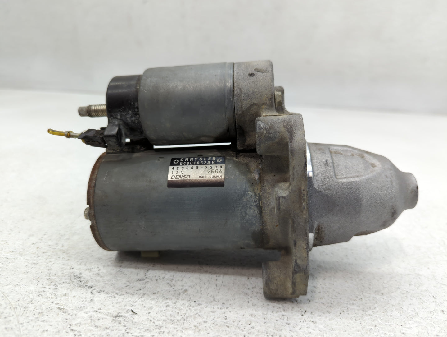 2011-2016 Dodge Charger Car Starter Motor Solenoid OEM P/N:04801852AB 428000-7210 Fits Fits 2011 2012 2013 2014 2015 2016 OE