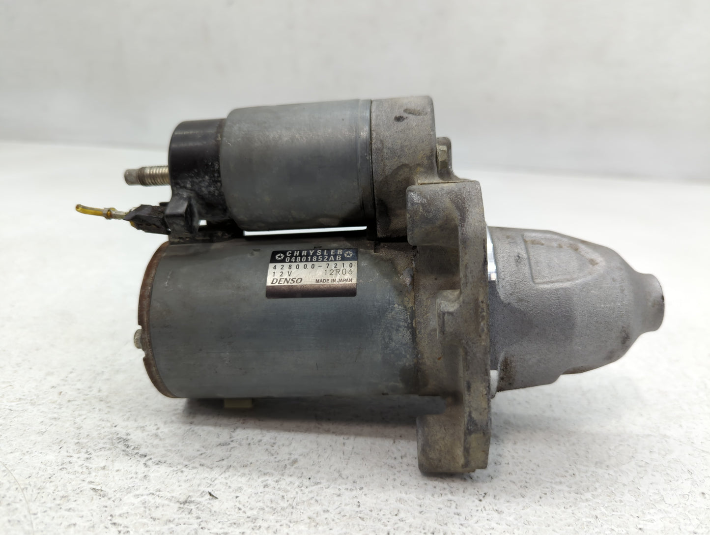 2011-2016 Dodge Charger Car Starter Motor Solenoid OEM P/N:04801852AB 428000-7210 Fits Fits 2011 2012 2013 2014 2015 2016 OE