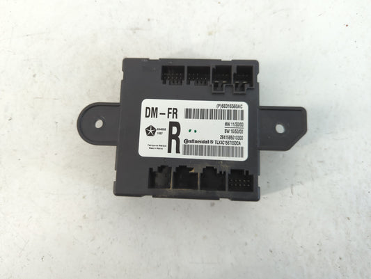 2015-2019 Dodge Charger Chassis Control Module Ccm Bcm Body Control - Oemusedautoparts1.com