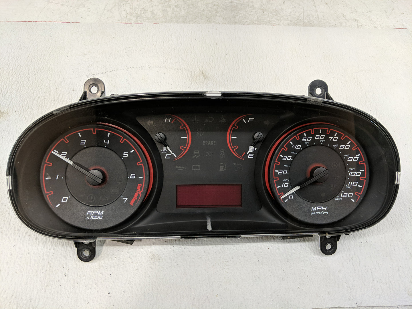 2015 Dodge Dart Instrument Cluster Speedometer Gauges P/N:554016167004 Fits OEM Used Auto Parts - Oemusedautoparts1.com