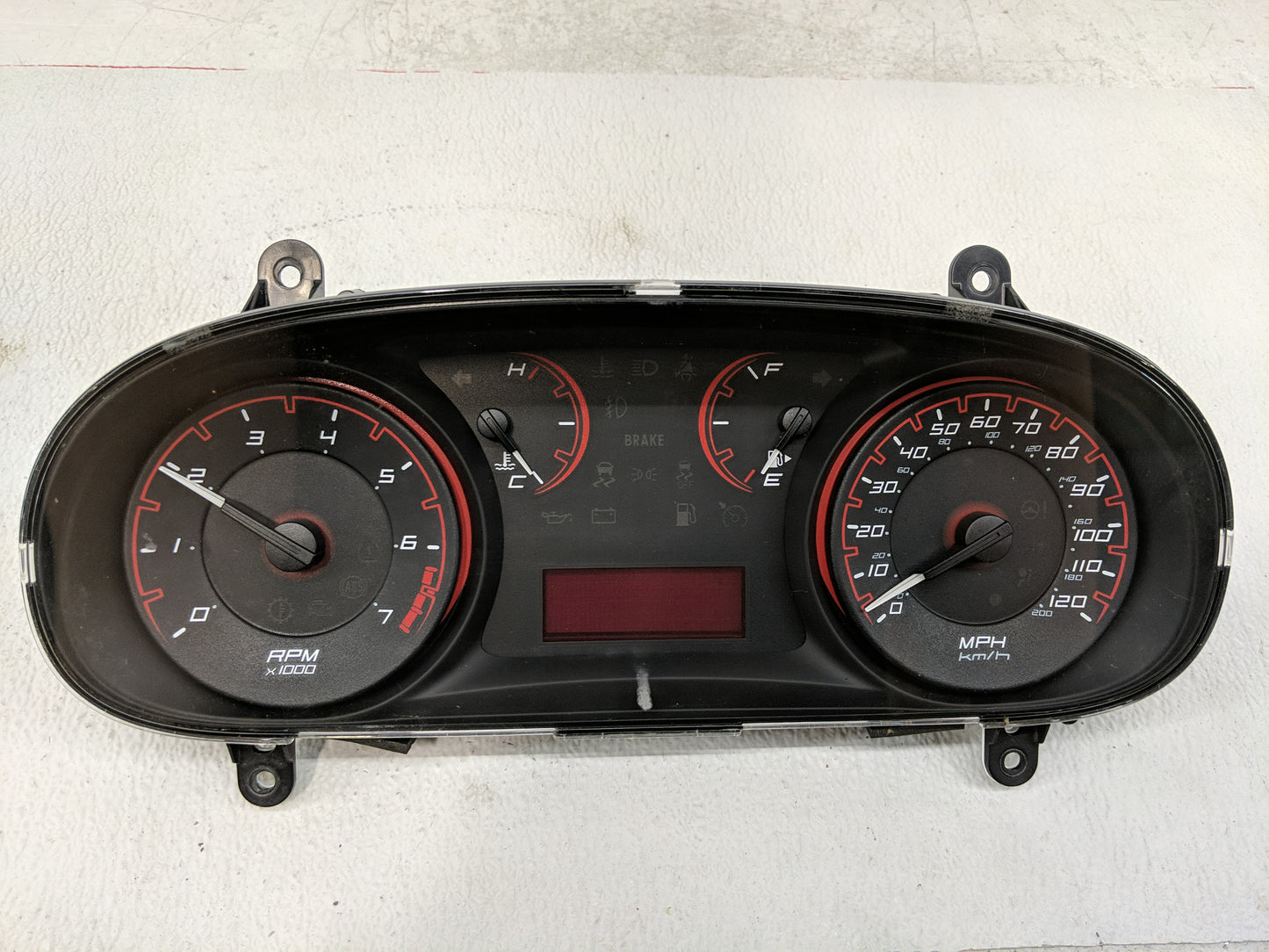 2015 Dodge Dart Instrument Cluster Speedometer Gauges P/N:554016167004 Fits OEM Used Auto Parts - Oemusedautoparts1.com