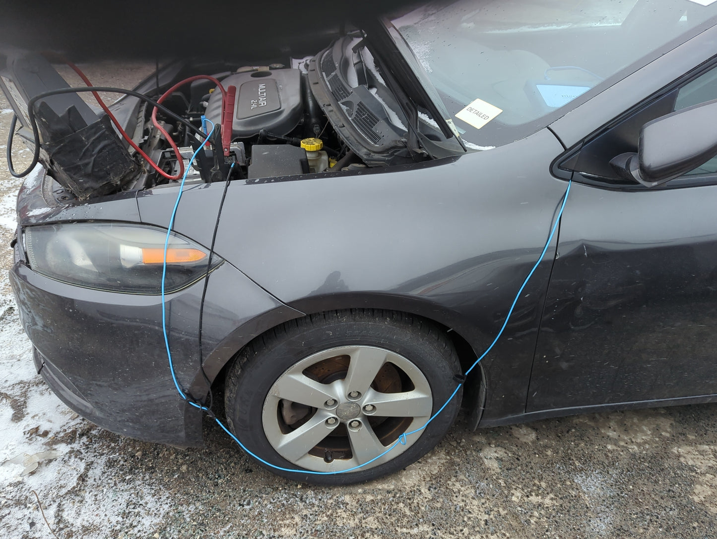 2013-2016 Dodge Dart Driver Fender 1280258 - Oemusedautoparts1.com