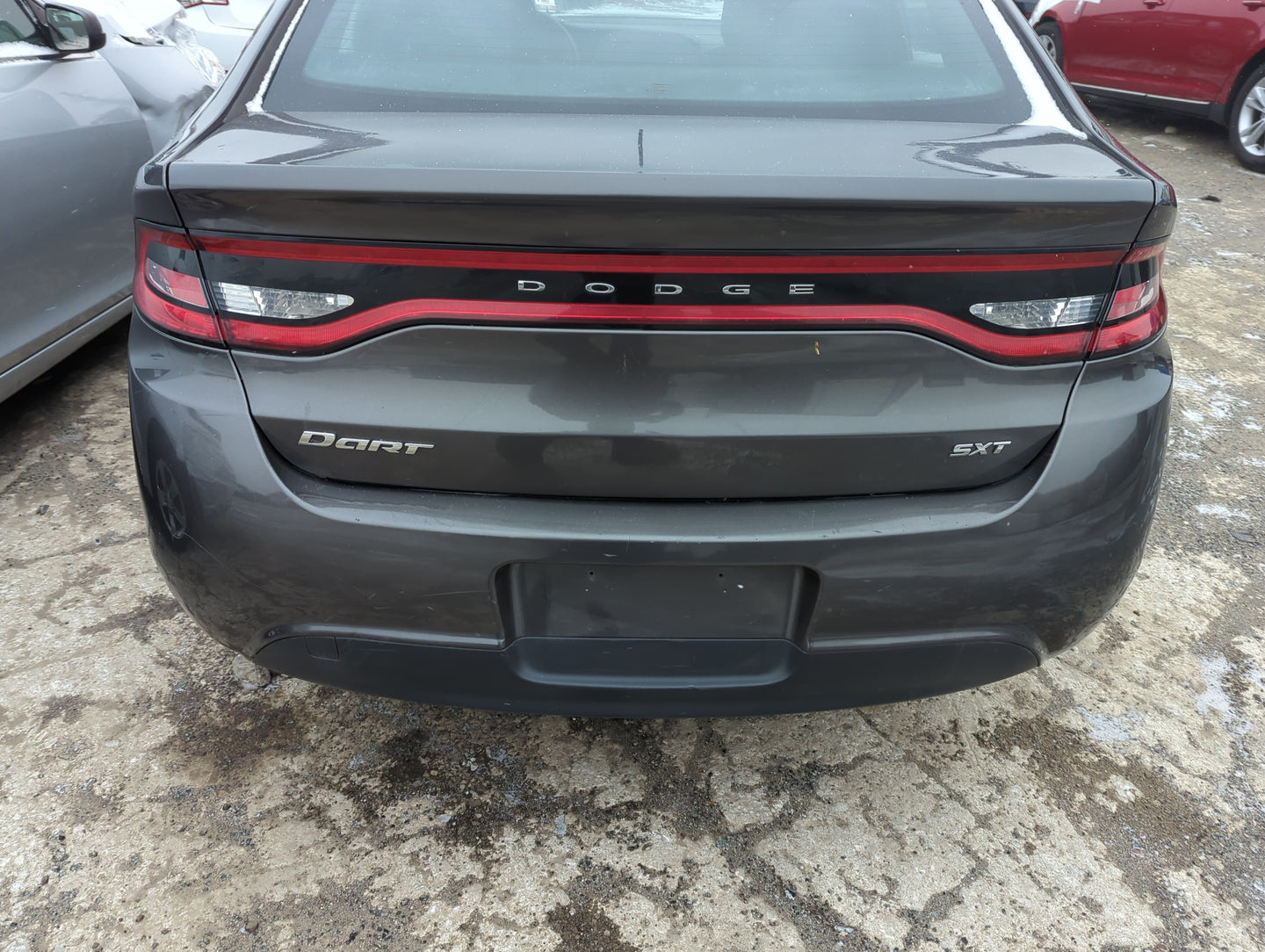 2013-2016 Dodge Dart Rear Bumper Assembly Oem - Oemusedautoparts1.com