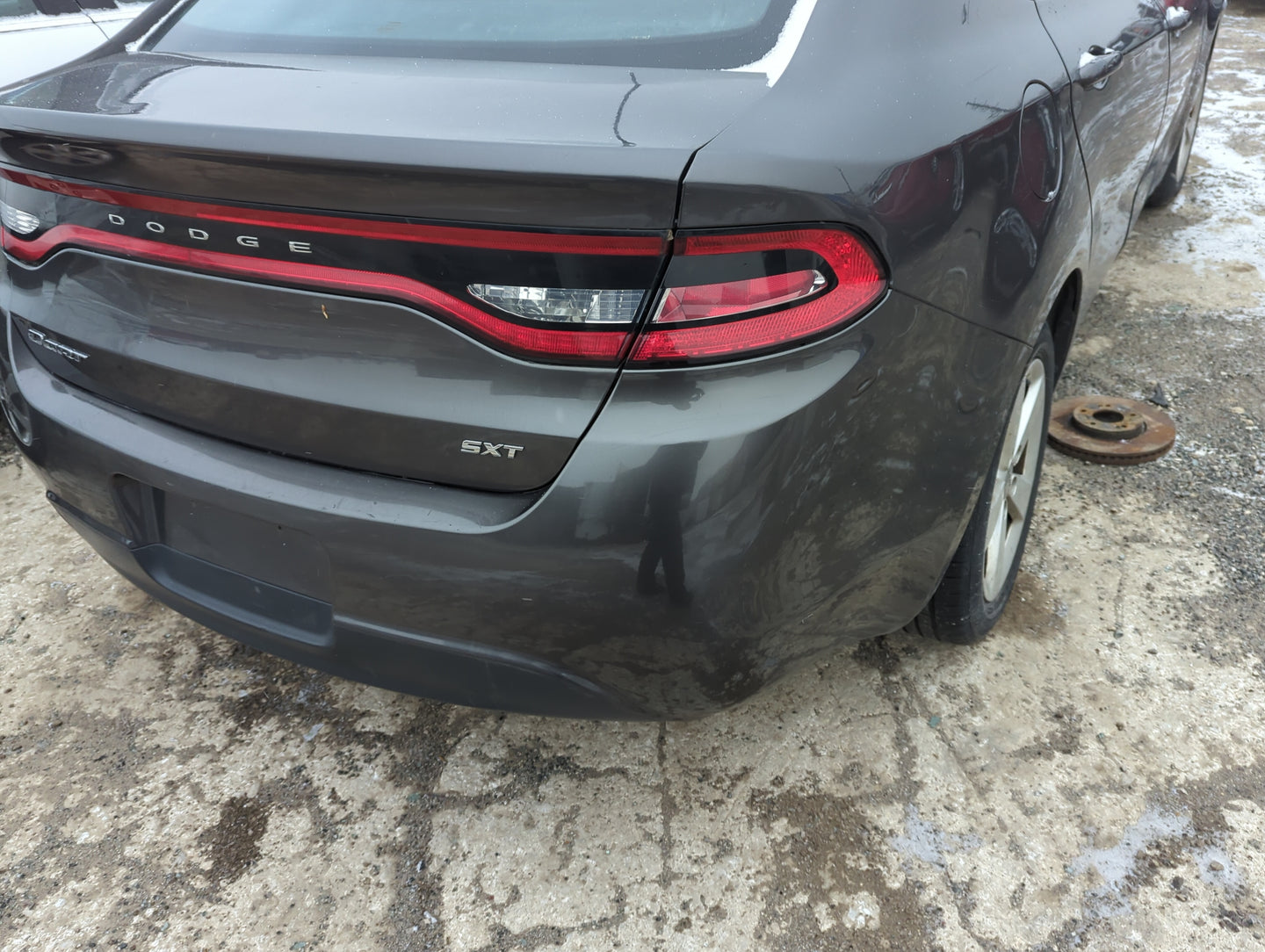 2013-2016 Dodge Dart Rear Bumper Assembly Oem - Oemusedautoparts1.com