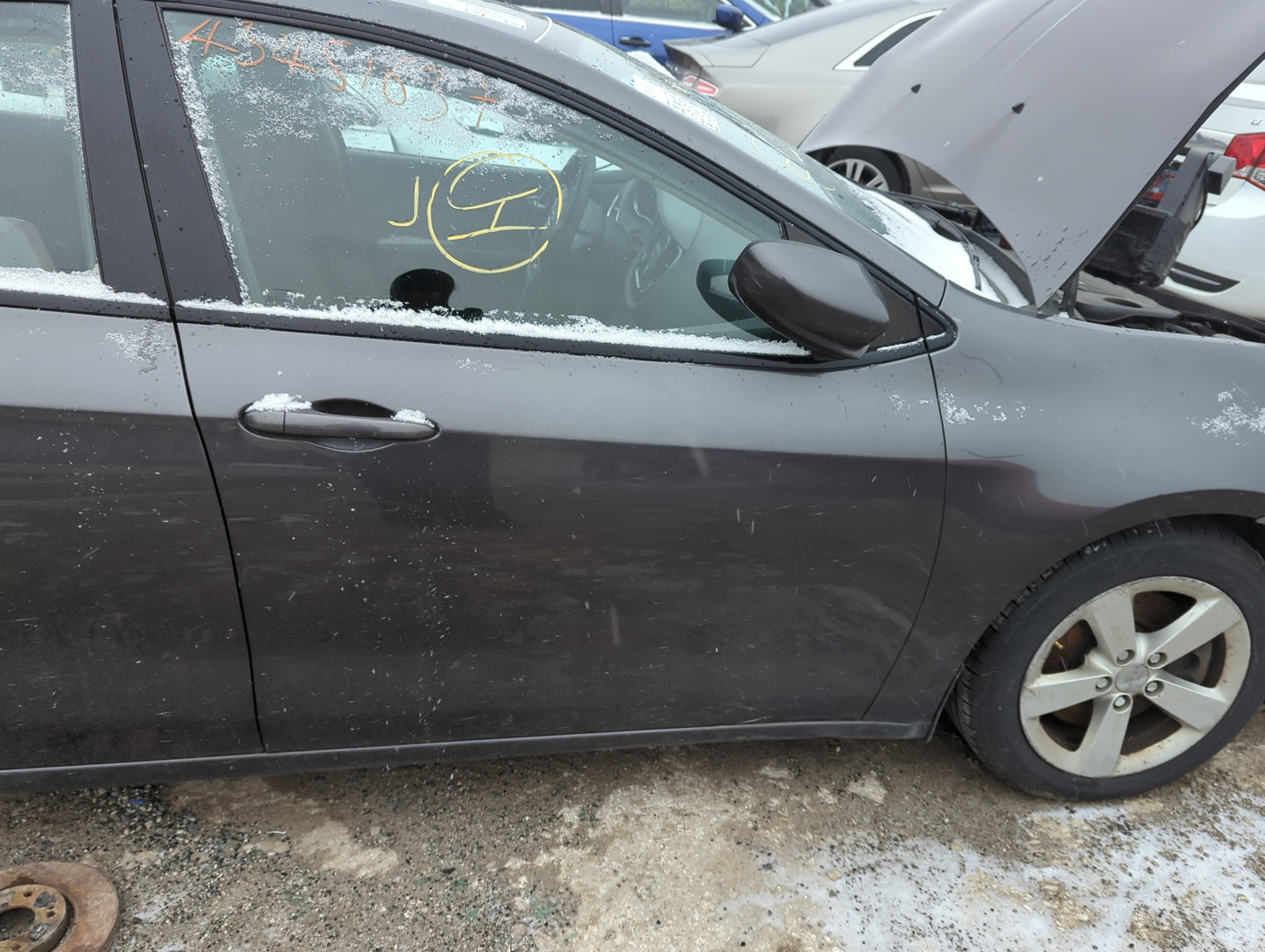 2013-2016 Dodge Dart Passenger Front Door Oem 1280315 - Oemusedautoparts1.com