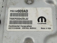 2015 Dodge Dart PCM Engine Control Computer ECU ECM PCU OEM P/N:P05150909AD Fits OEM Used Auto Parts - Oemusedautoparts1.com