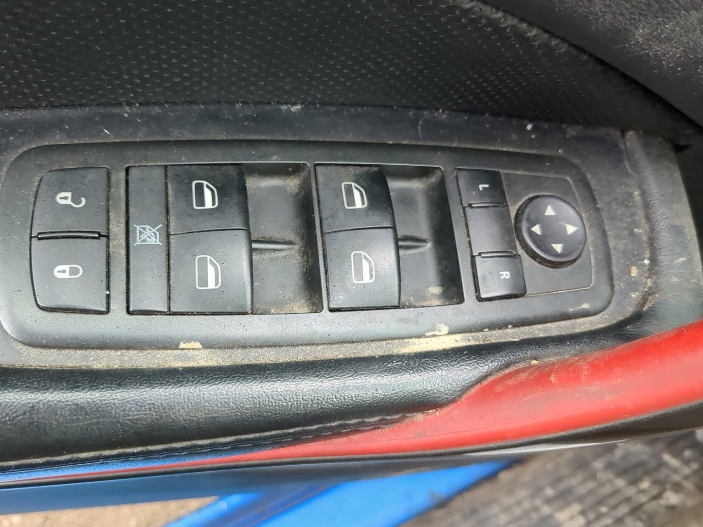 2013-2016 Dodge Dart Master Power Window Switch Replacement Driver Side Left Fits Fits 2013 2014 2015 2016 OEM Used Auto Par