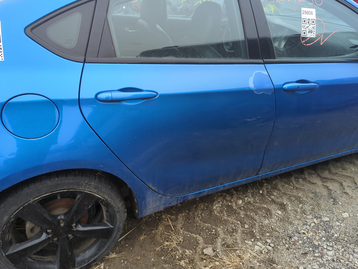 2013-2016 Dodge Dart Passenger Rear Door Oem 1385678 - Oemusedautoparts1.com