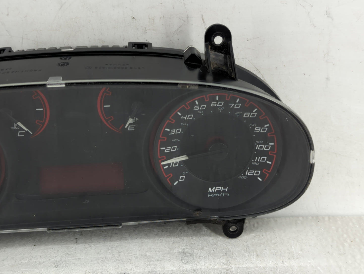 2015 Dodge Dart Instrument Cluster Speedometer Gauges Fits OEM Used Auto Parts - Oemusedautoparts1.com