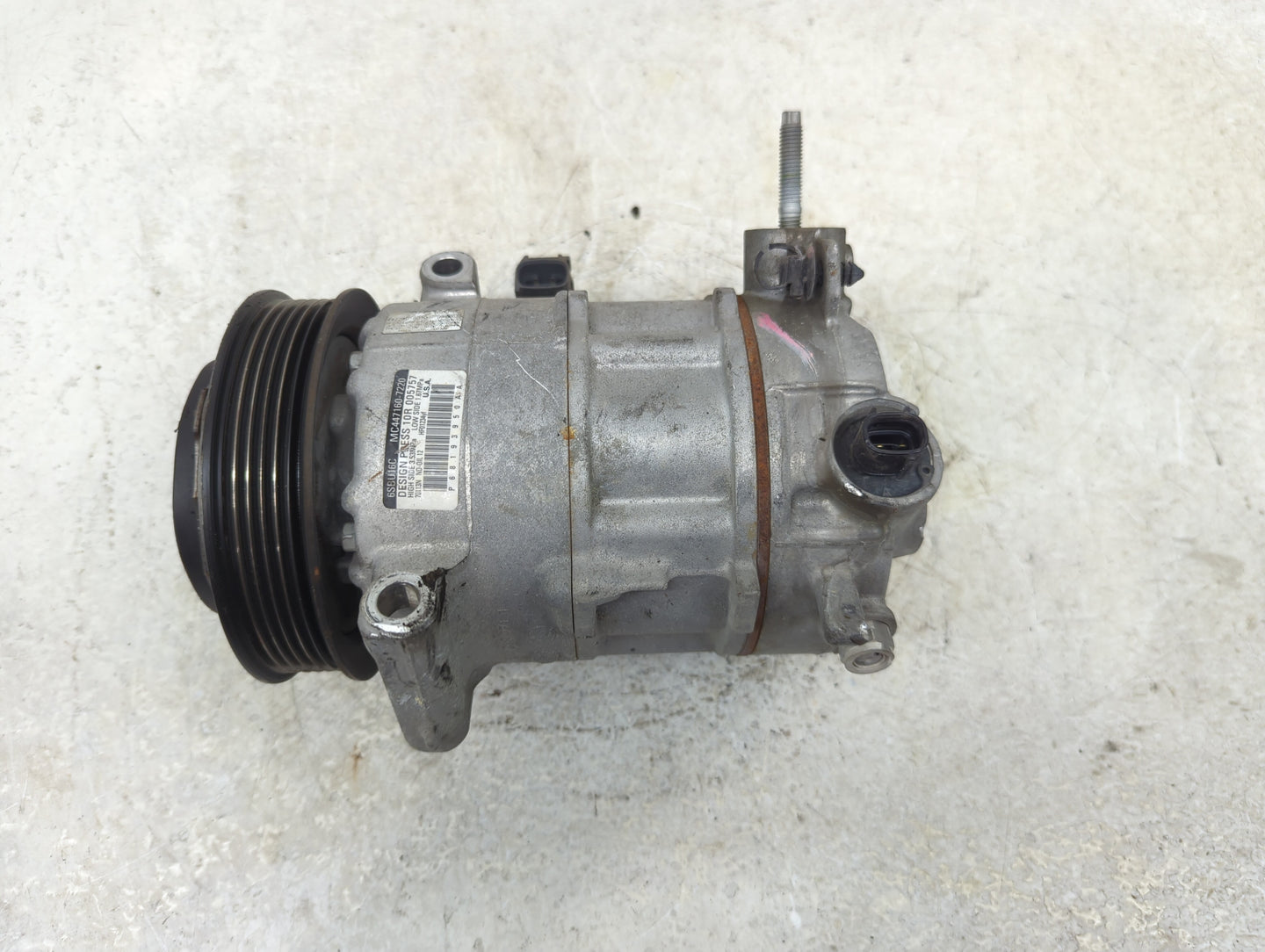 2014-2016 Dodge Dart Air Conditioning A/c Ac Compressor Oem - Oemusedautoparts1.com