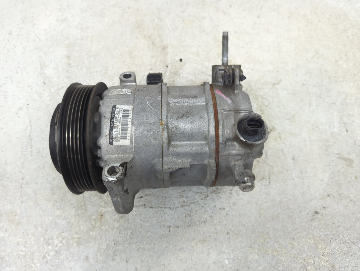2014-2016 Dodge Dart Air Conditioning A/c Ac Compressor Oem - Oemusedautoparts1.com
