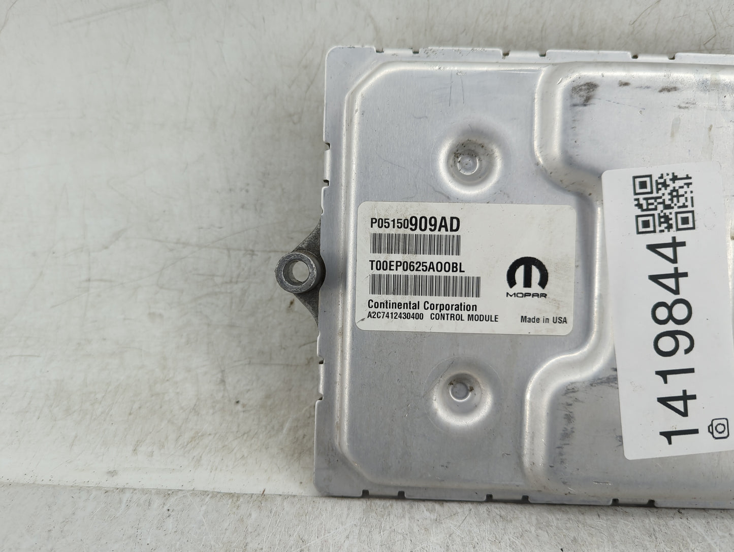 2014-2015 Dodge Dart PCM Engine Control Computer ECU ECM PCU OEM P/N:P05150909AD Fits Fits 2014 2015 OEM Used Auto Parts - O