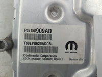 2014-2015 Dodge Dart PCM Engine Control Computer ECU ECM PCU OEM P/N:P05150909AD Fits Fits 2014 2015 OEM Used Auto Parts - O
