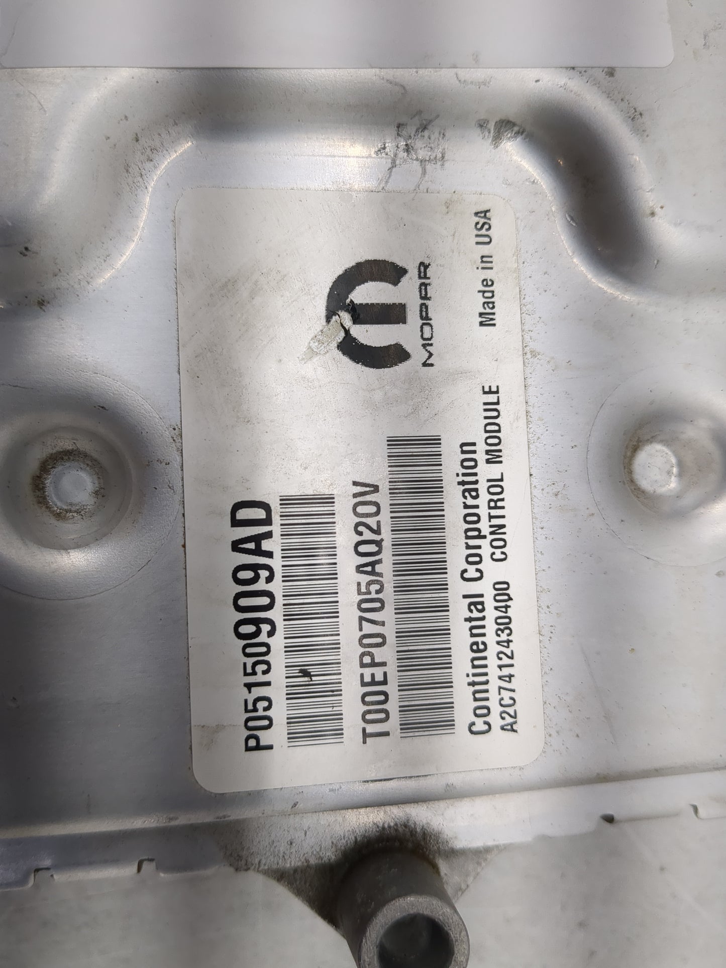 2015 Dodge Dart PCM Engine Control Computer ECU ECM PCU OEM P/N:P05150909AD T00EP0705AQ20V, A2C7412430400 Fits OEM Used Auto