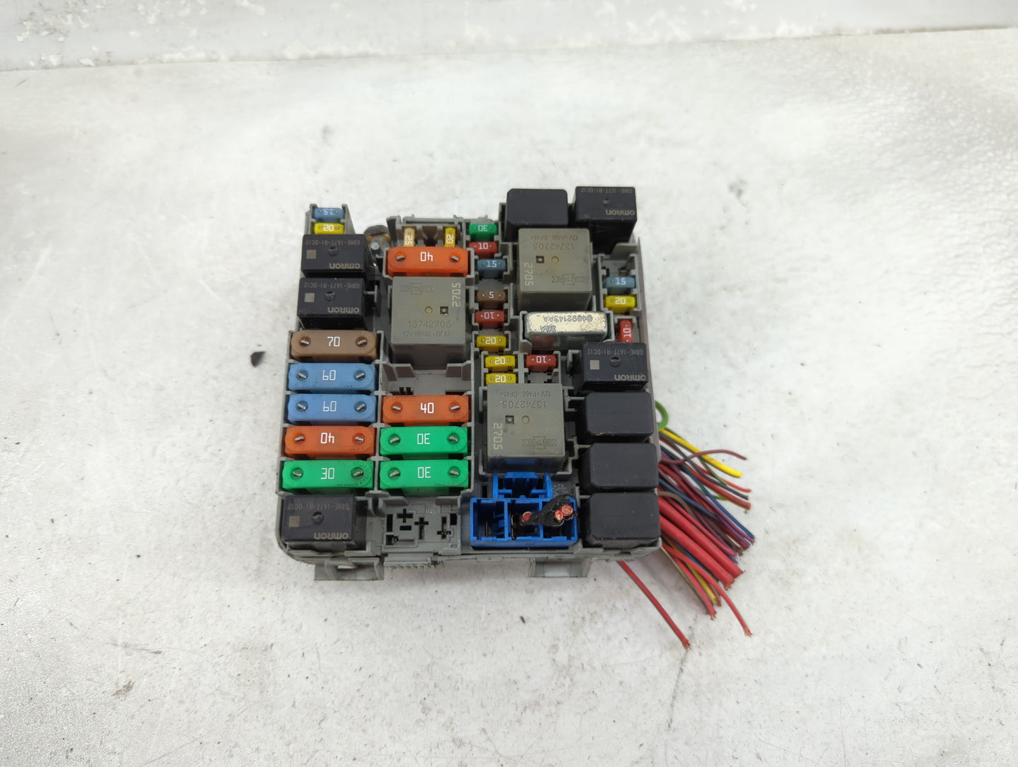 2015-2016 Dodge Dart Fusebox Fuse Box Panel Relay Module P/N:51867698 Fits Fits 2015 2016 OEM Used Auto Parts - Oemusedautop
