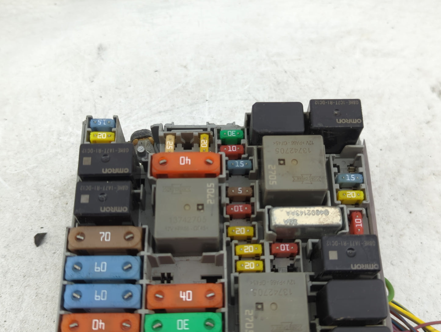 2015-2016 Dodge Dart Fusebox Fuse Box Panel Relay Module P/N:51867698 Fits Fits 2015 2016 OEM Used Auto Parts - Oemusedautop