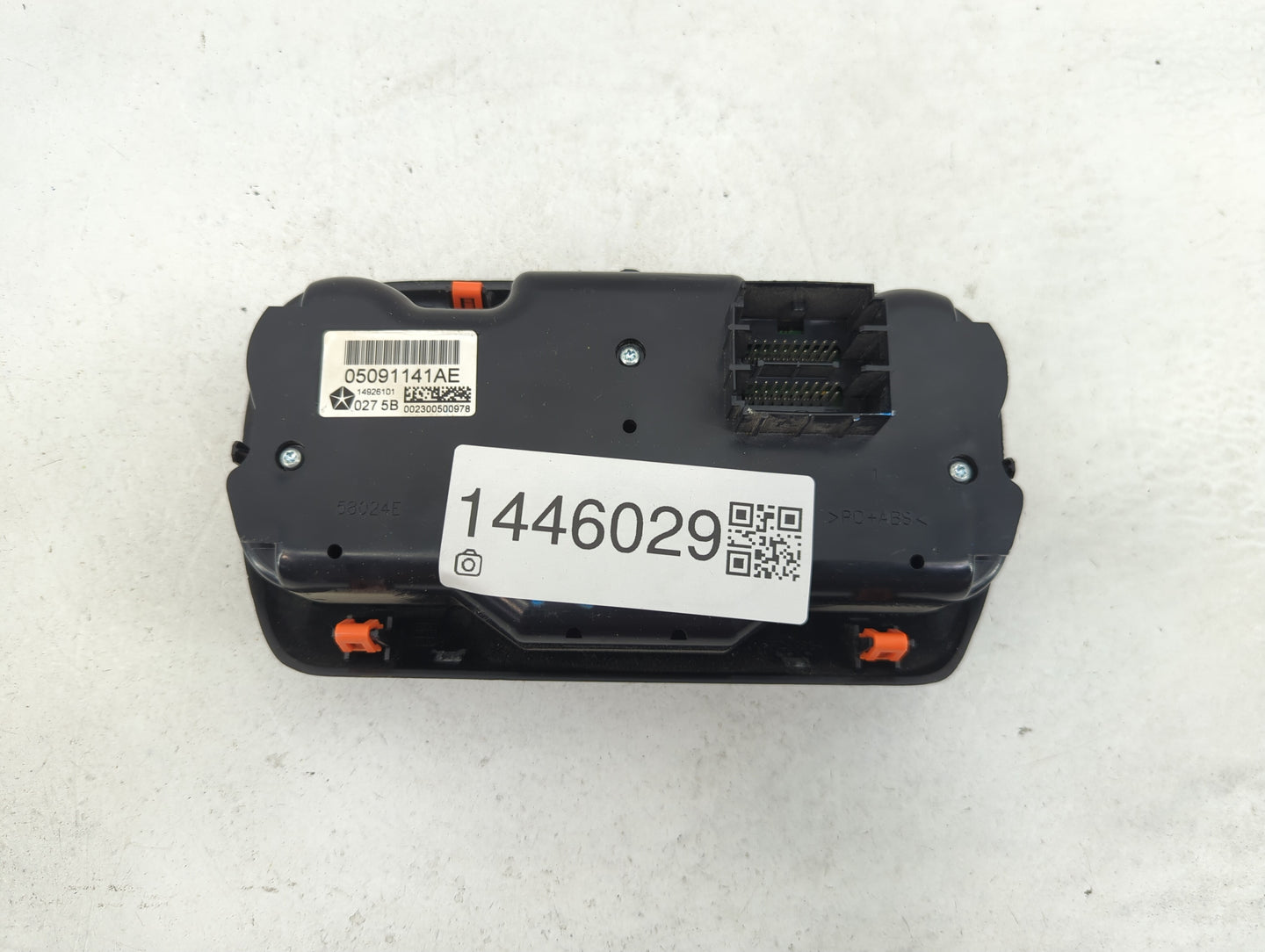 2013-2016 Dodge Dart Climate Control Module Temperature AC/Heater Replacement P/N:05091141AE 14926101 Fits OEM Used Auto Par