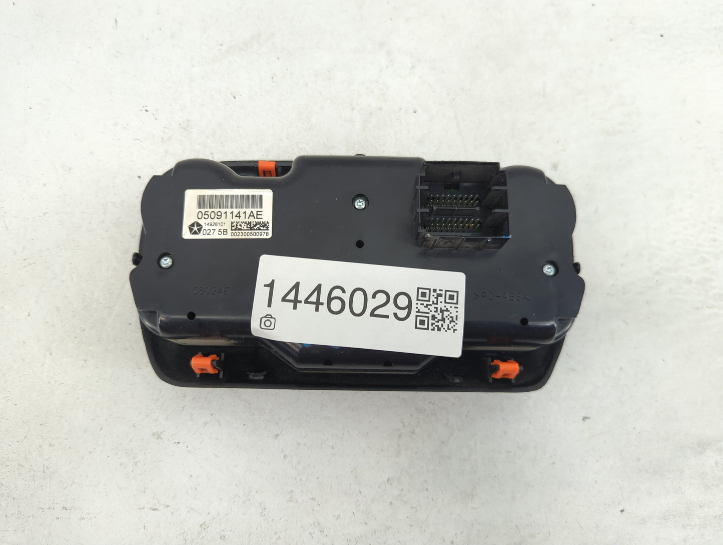 2013-2016 Dodge Dart Climate Control Module Temperature AC/Heater Replacement P/N:05091141AE 14926101 Fits OEM Used Auto Par