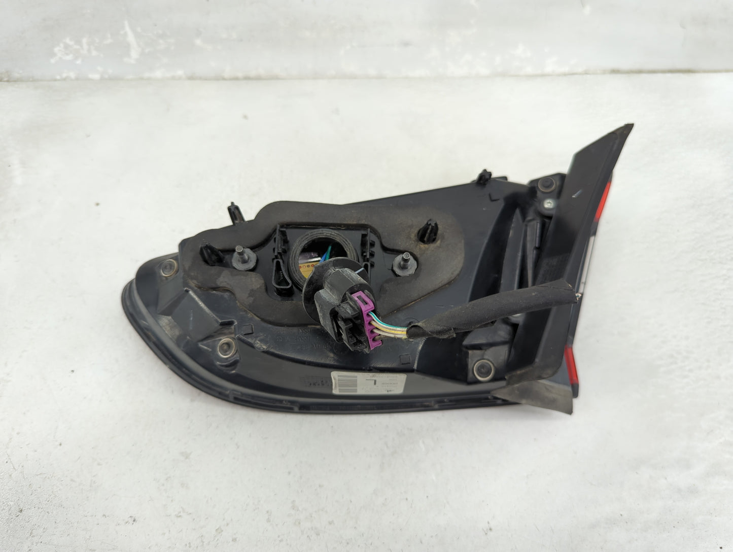 2013-2016 Dodge Dart Tail Light Assembly Driver Left OEM P/N:68081395AH Fits Fits 2013 2014 2015 2016 OEM Used Auto Parts - 